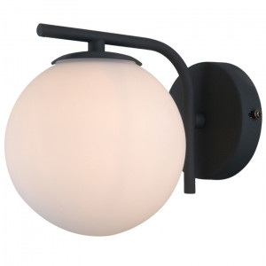 Aplica Raddi 1xG9 metal/sticla negru Italux