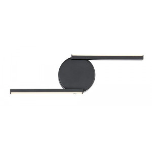 Aplica Sabira LED 8W metal/acril negru/alb Rabalux