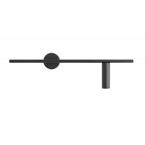Aplica Trevo R 1xGU10 metal negru Aldex
