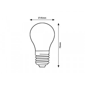 Bec LED E27 6W 4000K - lumina neutra 880 lumeni