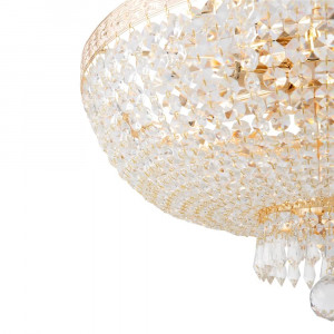 Candelabru Bella metal/cristal auriu Maytoni