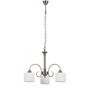 Candelabru Edith 3xE27 metal/sticla bronz/alb Rabalux RBL7275