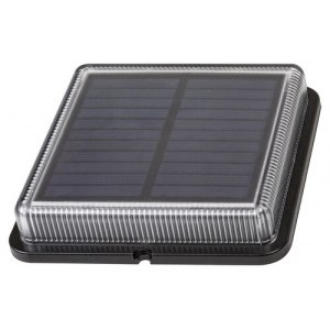 Lampa solara Bilbao LED 0.2W acril negru Rabalux