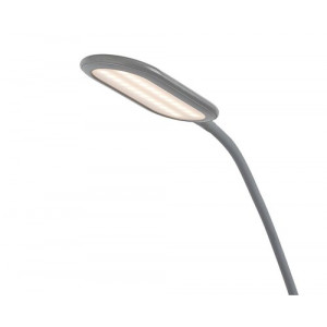 Lampadar Adelmo LED 10W metal/acril gri/alb Rabalux