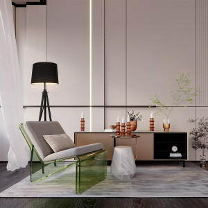 Lampadar Calvin 1xE27 metal/lemn/textil negru Maytoni