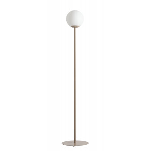 Lampadar Pinne 1xE27 metal/sticla bej Aldex