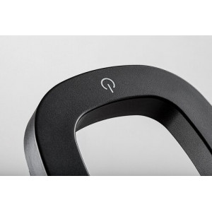 Lampadar Rader LED 11W metal/acril negru/alb Rabalux