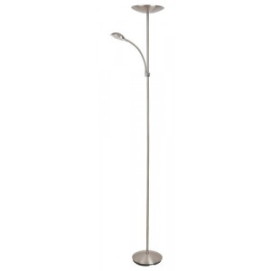 Lampadar Vlasta LED 18+5W metal/acril nichel Rabalux