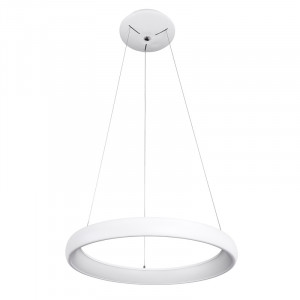 Lustra Alessia LED 40W 2200 lumeni metal/acril alb Italux