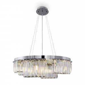Lustra Colline 6xG9 metal/cristal crom Maytoni