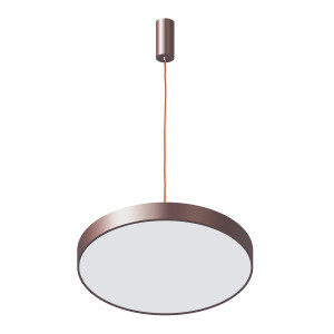 Lustra Orbital LED 30W 1800 lumeni metal/acril cafea Italux