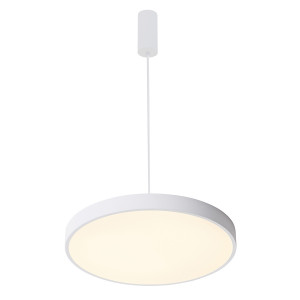 Lustra Orbital LED 60W 3600 lumeni metal/acril alb Italux