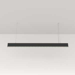 Lustra Points LED metal negru