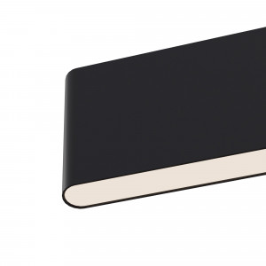 Lustra Step LED metal negru Maytoni
