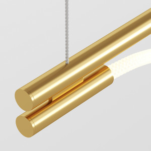 Lustra Tau 1xLED metal auriu/alb Maytoni