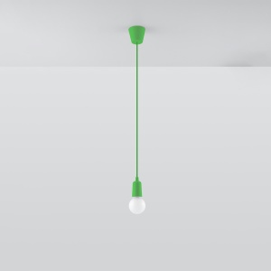 Pendul Diego 1xE27 acril verde - Img 2