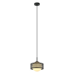 Pendul Lomica 1xE27 metal negru Italux
