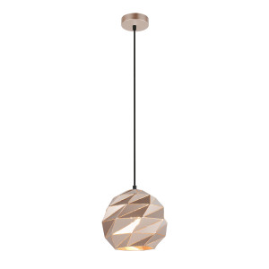 Pendul Palermo 1xE27 metal auriu Italux