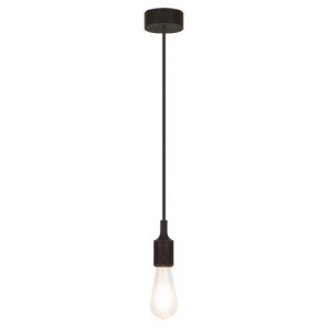 Pendul Roxy 1xE27 metal/acril negru Rabalux