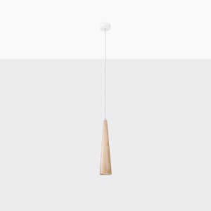 Pendul Sula 1xGU10 lemn natural wood cos - Img 2