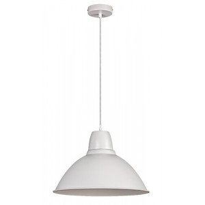Pendul Wilbour 1xE27 metal alb Rabalux
