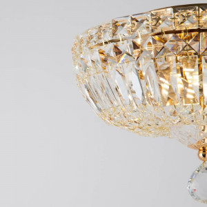 Plafoniera Basfor metal/cristal auriu Maytoni