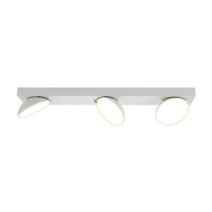 Plafoniera Castelio LED 15W 1140 lumeni metal/acril alb Italux