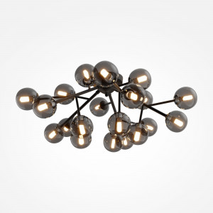 Plafoniera Dallas 20xG9 metal negru/fumuriu Maytoni