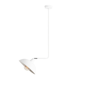 Plafoniera Espace S 1xE27 metal alb Aldex