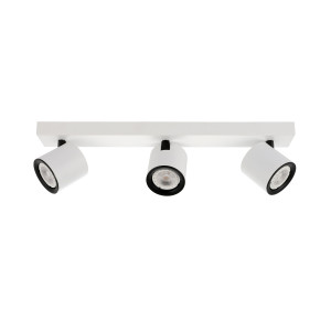 Plafoniera Karlota L 1xGU10 metal alb/negru Italux
