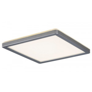 Plafoniera Lambert LED 15W acril argintiu/alb Rabalux