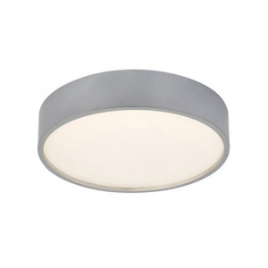 Plafoniera Larcia LED 18W acril argintiu/alb Rabalux