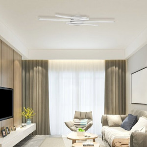 Plafoniera Meredith LED 19W metal/acril crom/alb Rabalux