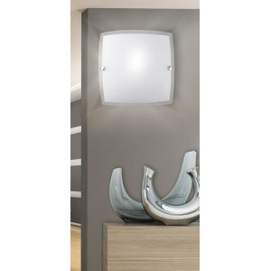 Plafoniera Nedda 2xE27 metal/sticla alb Rabalux