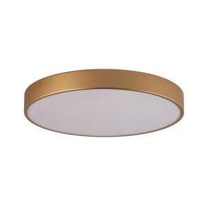 Plafoniera Orbital LED 60W 3600 lumeni 4000K metal/acril auriu sablat Italux
