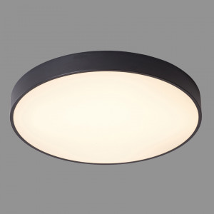 Plafoniera Orbital LED 60W 3600 lumeni metal/acril negru sablat Italux