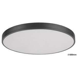 Plafoniera Tesia LED 60W metal/acril negru/alb Rabalux