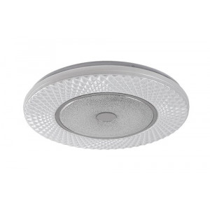 Plafoniera Tornado LED 72W metal/acril crom/alb Rabalux