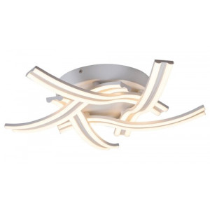Plafoniera Tulio LED 60W metal/acril alb Rabalux