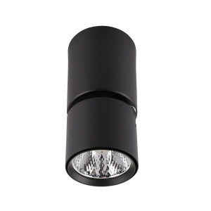 Spot aplicat Boniva LED 5W 300 lumeni metal negru Italux