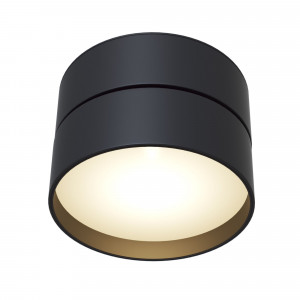 Spot aplicat Onda LED metal negru Maytoni C024CL-L18B