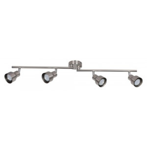 Spot bara Blake 4xGU10 metal nichel Rabalux