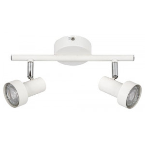Spot bara Konrad 2xGU10 metal alb Rabalux