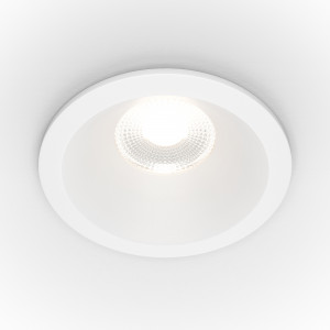 Spot incastrat Zoom LED metal alb Maytoni DL034-L12W4K-W