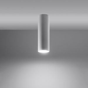 Spot Lagos 20 1xGU10 metal alb tubular - Img 3