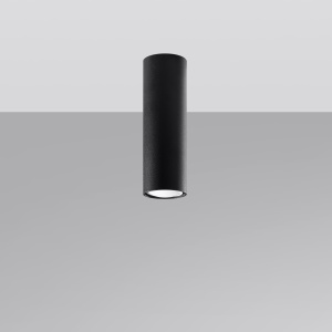 Spot Lagos 20 1xGU10 metal negru tubular - Img 2