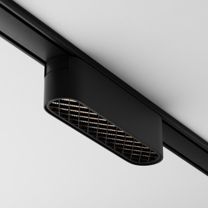Spot magnetic sina Basis Grid 1xLED metal negru