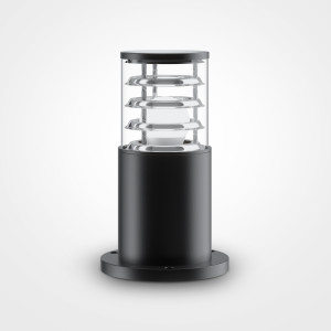 Stalp exterior Bronx 1xE27 metal negru L Maytoni