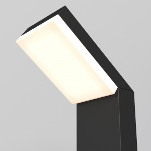 Stalp exterior Paso 1xLED metal negru Maytoni