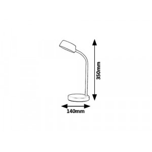 Veioza Berry LED 4.5W metal albastru Rabalux